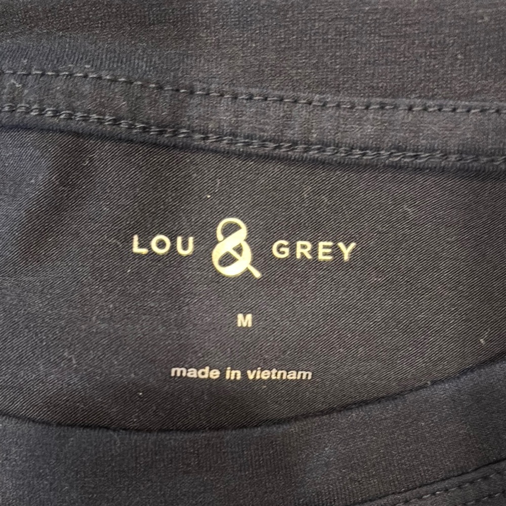 Lou & Grey Blue Relaxed Boxy Short Sleeve Tee - Picture 2 of 5
